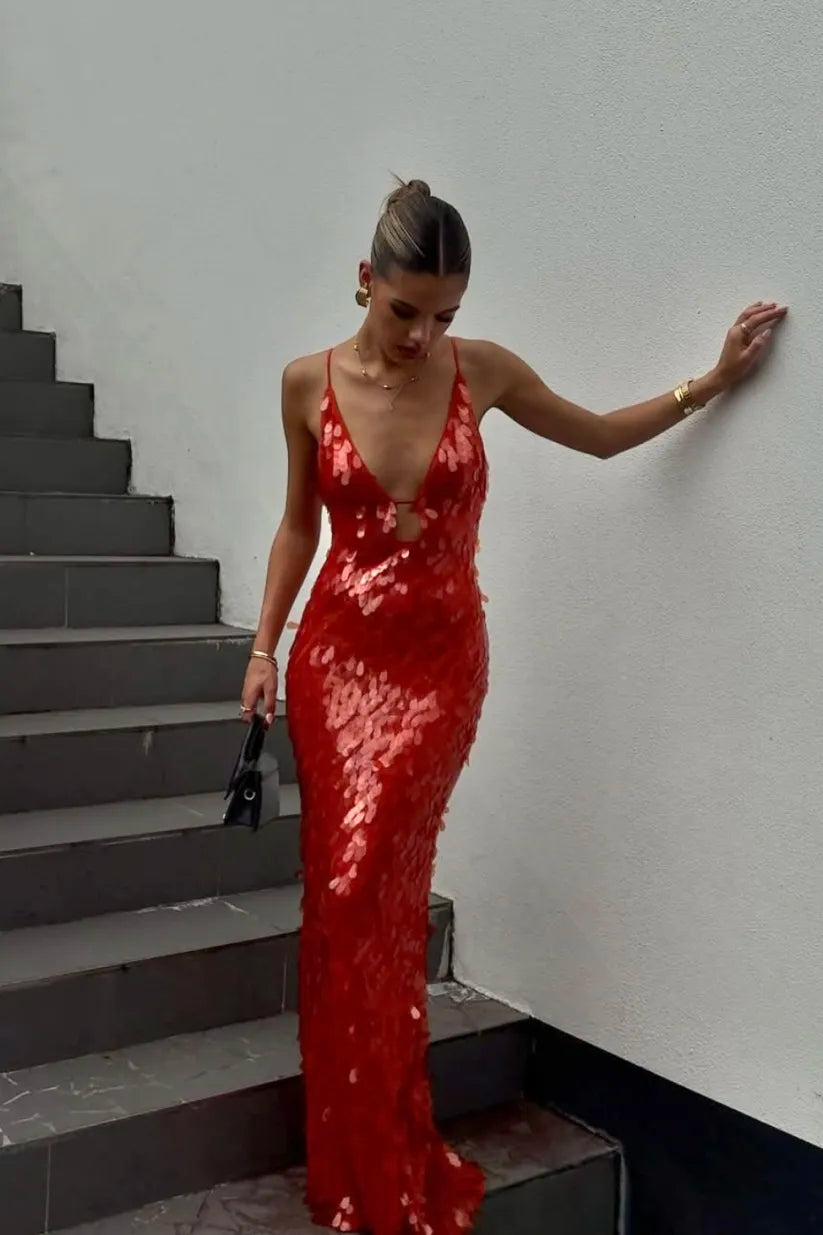 Yıldız Bahçesi Maxi Elbise