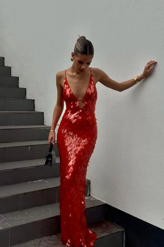 Yıldız Bahçesi Maxi Elbise