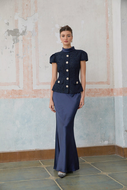 Josette Bel Vurgulu Maxi Elbise
