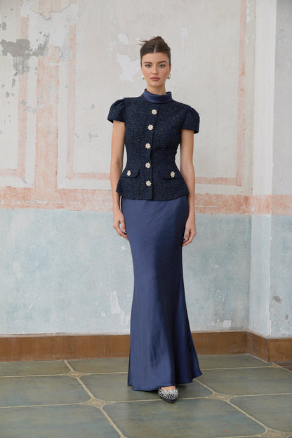 Josette Bel Vurgulu Maxi Elbise