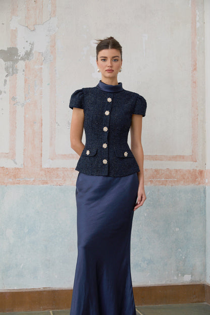Josette Bel Vurgulu Maxi Elbise