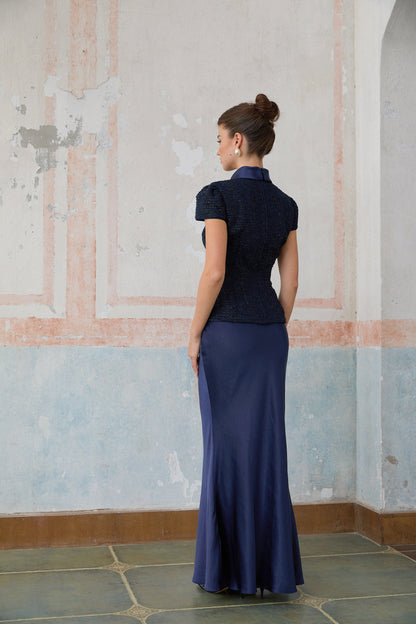 Josette Bel Vurgulu Maxi Elbise