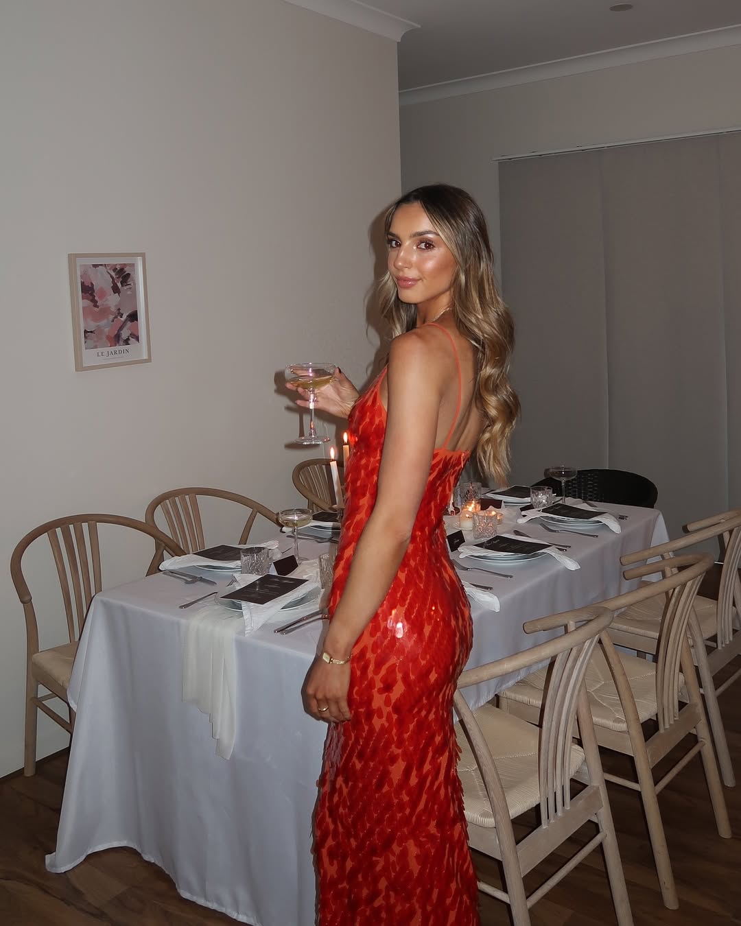 Yıldız Bahçesi Maxi Elbise