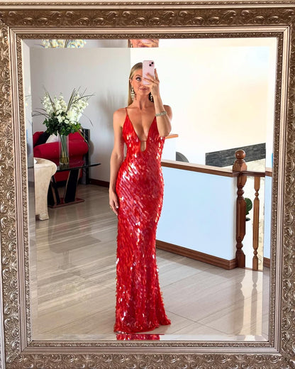Yıldız Bahçesi Maxi Elbise