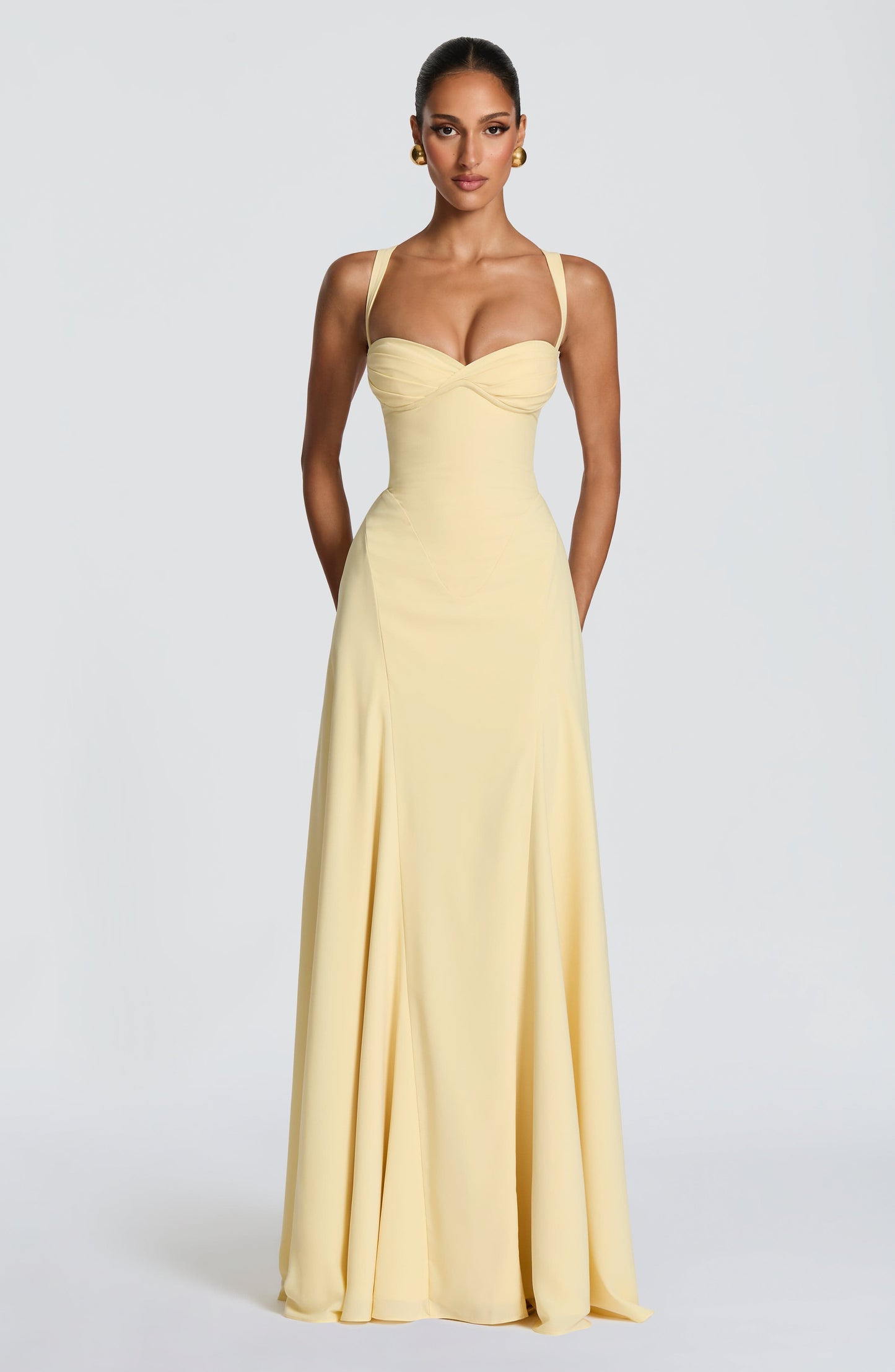 Irie Premium Maxi Elbise - Limon
